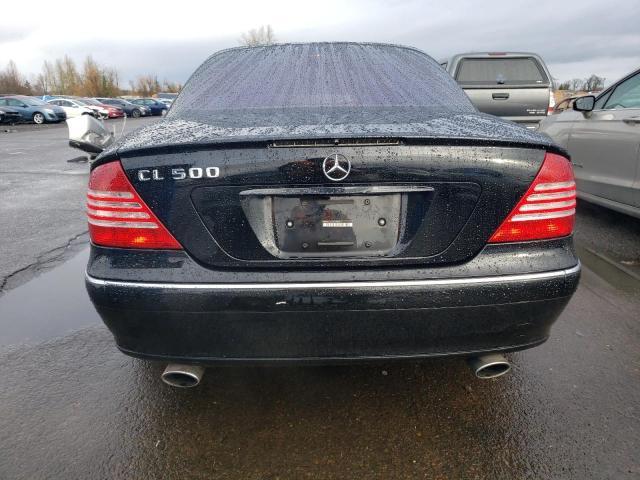 WDBPJ75JX3A036815 - 2003 MERCEDES-BENZ CL 500 BLACK photo 6