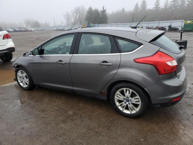 1FAHP3M2XCL208388 - 2012 FORD FOCUS SEL GRAY photo 2