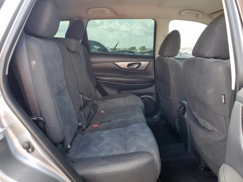 KNMAT2MV8GP735677 - 2016 NISSAN ROGUE S GRAY photo 10