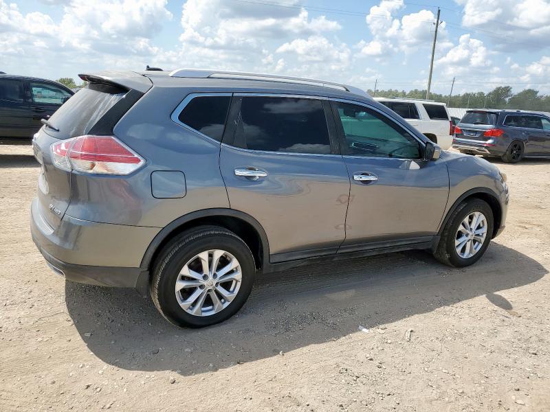 KNMAT2MV8GP735677 - 2016 NISSAN ROGUE S GRAY photo 3