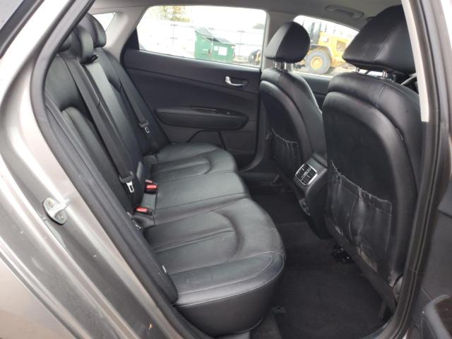 5XXGU4L30GG097211 - 2016 KIA OPTIMA EX GRAY photo 10