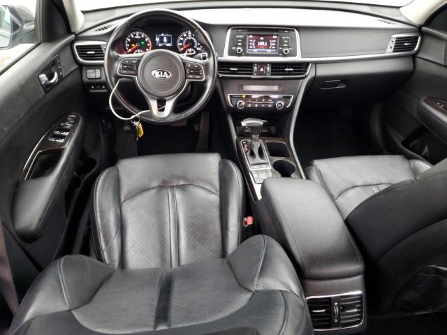 5XXGU4L30GG097211 - 2016 KIA OPTIMA EX GRAY photo 8