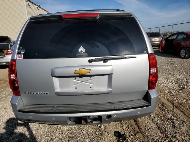 1GNSCJE01ER138848 - 2014 CHEVROLET SUBURBAN C1500 LT SILVER photo 6