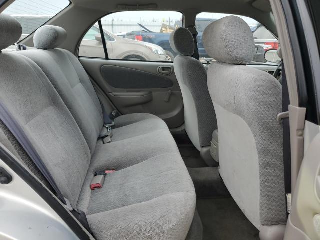 2T1BR12E4YC782480 - 2000 TOYOTA COROLLA VE GRAY photo 10