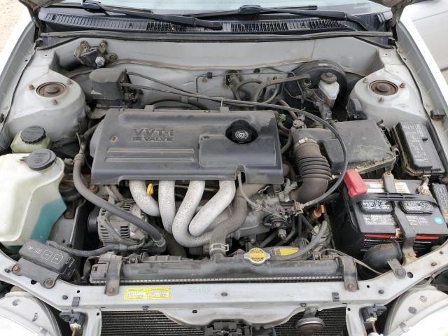 2T1BR12E4YC782480 - 2000 TOYOTA COROLLA VE GRAY photo 11