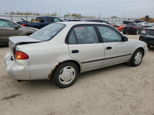 2T1BR12E4YC782480 - 2000 TOYOTA COROLLA VE GRAY photo 3