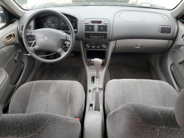 2T1BR12E4YC782480 - 2000 TOYOTA COROLLA VE GRAY photo 8