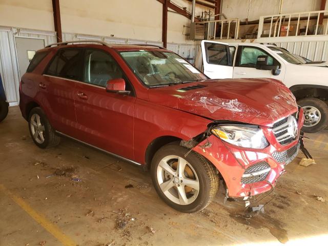 4JGDA5HB7GA741599 - 2016 MERCEDES-BENZ GLE 350 4MATIC RED photo 4