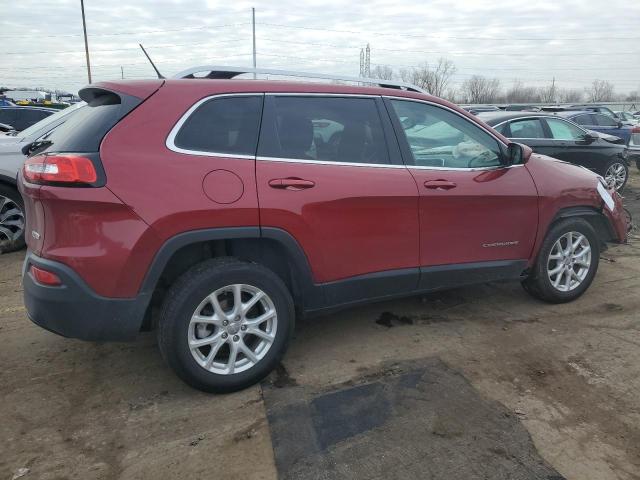 1C4PJLCB3EW116372 - 2014 JEEP CHEROKEE LATITUDE RED photo 3