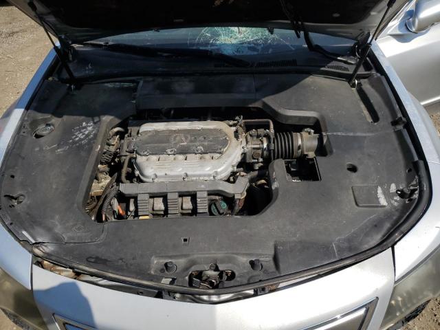 19UUA8F57CA035800 - 2012 ACURA TL SILVER photo 11