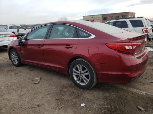 5NPE24AF5FH190755 - 2015 HYUNDAI SONATA SE RED photo 2