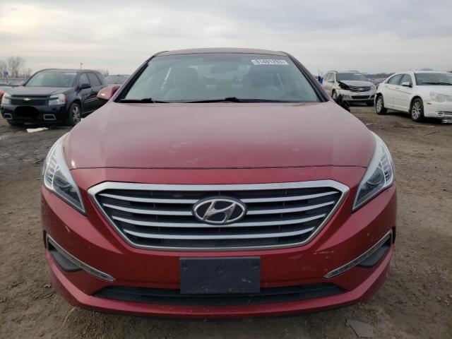 5NPE24AF5FH190755 - 2015 HYUNDAI SONATA SE RED photo 5