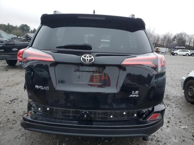 2T3BFREV3JW797695 - 2018 TOYOTA RAV4 LE BLACK photo 6