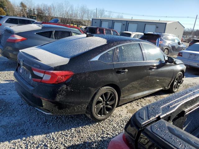 1HGCV1F11JA188920 - 2018 HONDA ACCORD LX BLACK photo 3