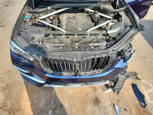 5UXCR6C02L9C79258 - 2020 BMW X5 XDRIVE40I BLUE photo 12