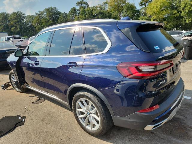5UXCR6C02L9C79258 - 2020 BMW X5 XDRIVE40I BLUE photo 2