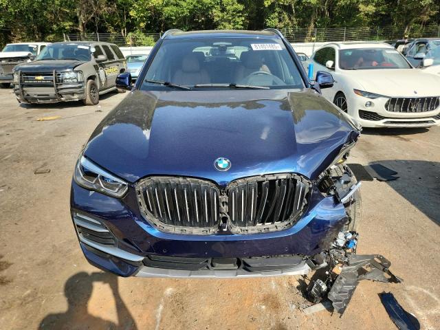 5UXCR6C02L9C79258 - 2020 BMW X5 XDRIVE40I BLUE photo 5
