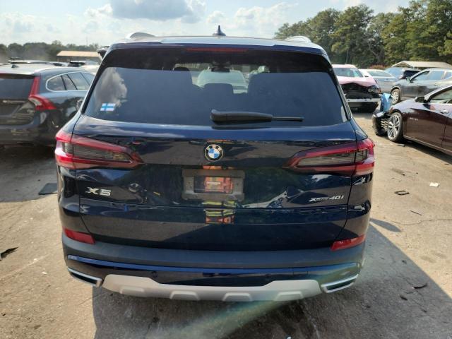 5UXCR6C02L9C79258 - 2020 BMW X5 XDRIVE40I BLUE photo 6