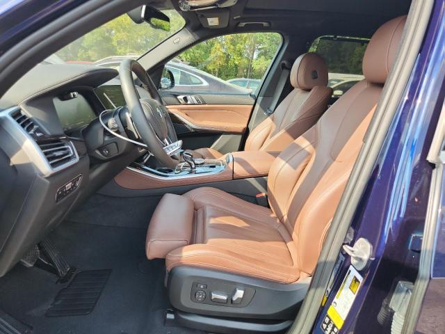 5UXCR6C02L9C79258 - 2020 BMW X5 XDRIVE40I BLUE photo 7