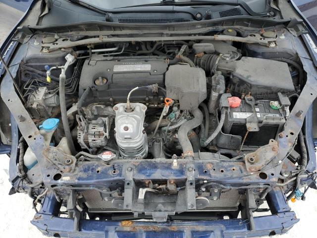 1HGCR2F73DA103563 - 2013 HONDA ACCORD EX BLUE photo 11