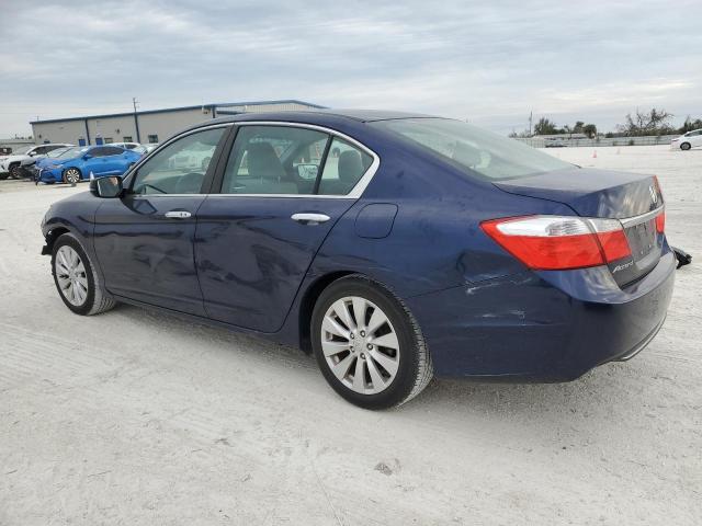 1HGCR2F73DA103563 - 2013 HONDA ACCORD EX BLUE photo 2