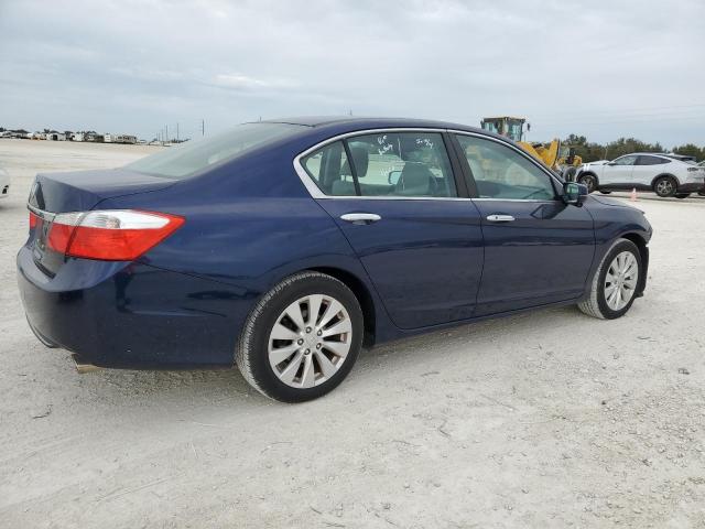 1HGCR2F73DA103563 - 2013 HONDA ACCORD EX BLUE photo 3