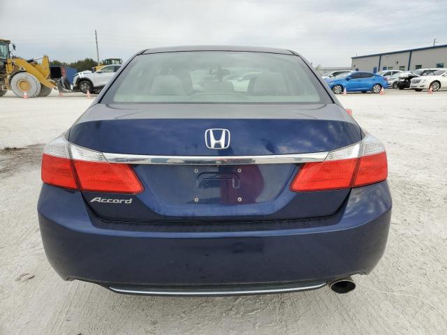 1HGCR2F73DA103563 - 2013 HONDA ACCORD EX BLUE photo 6