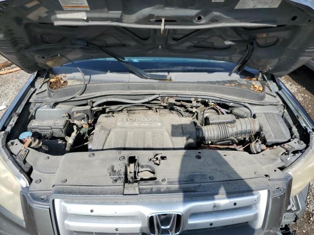 2HKYF18687H526583 - 2007 HONDA PILOT EXL GRAY photo 12