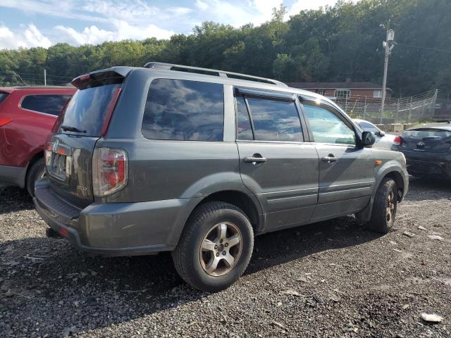 2HKYF18687H526583 - 2007 HONDA PILOT EXL GRAY photo 3