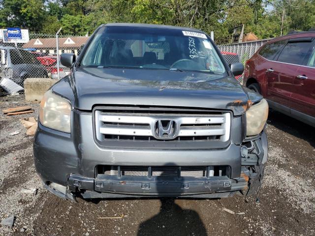 2HKYF18687H526583 - 2007 HONDA PILOT EXL GRAY photo 5
