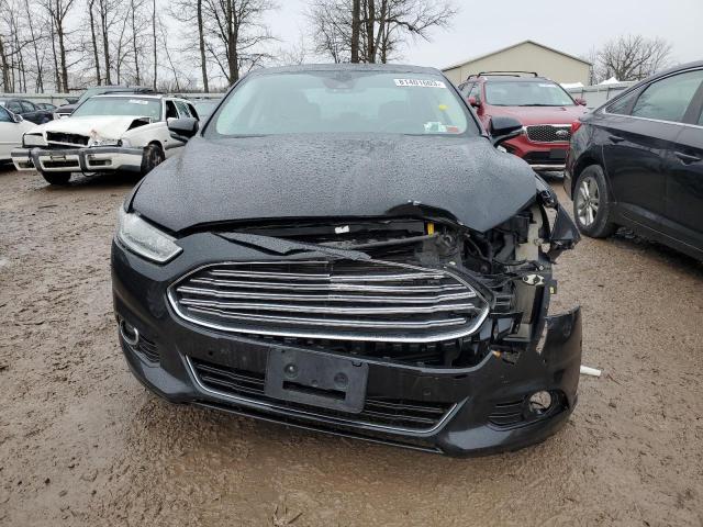 3FA6P0K93DR351787 - 2013 FORD FUSION TITANIUM BLACK photo 5