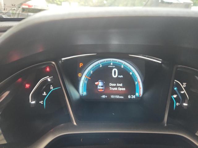 19XFC2F70GE042915 - 2016 HONDA CIVIC EX WHITE photo 9