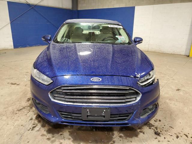 3FA6P0LU7DR153832 - 2013 FORD FUSION SE HYBRID BLUE photo 5