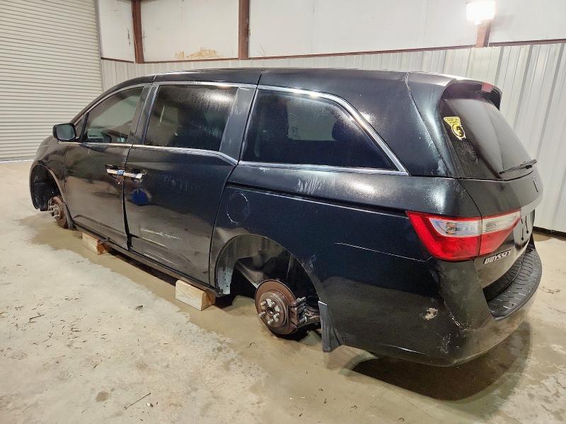 5FNRL5H4XCB080352 - 2012 HONDA ODYSSEY EX Чорний фото 2