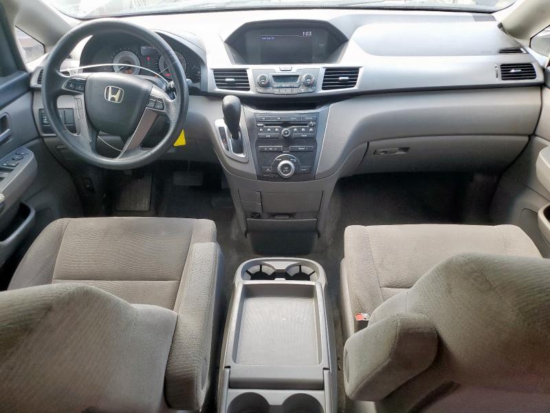 5FNRL5H4XCB080352 - 2012 HONDA ODYSSEY EX Чорний фото 8
