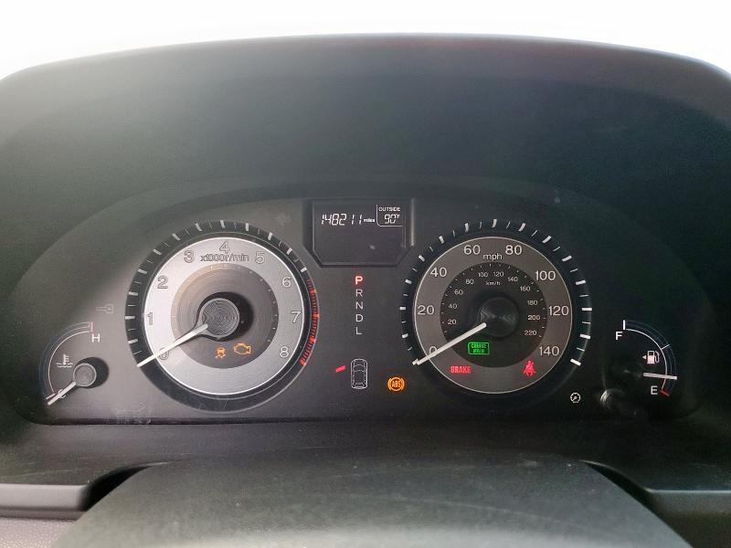 5FNRL5H4XCB080352 - 2012 HONDA ODYSSEY EX Чорний фото 9