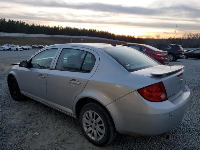 1G1AT58H197175437 - 2009 CHEVROLET COBALT LT SILVER photo 2