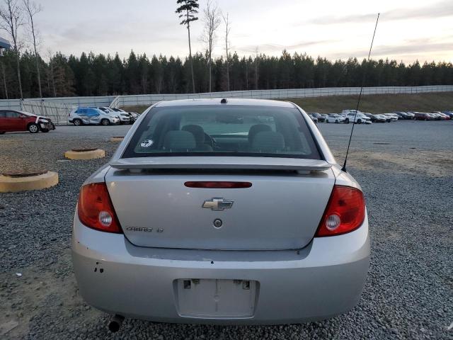 1G1AT58H197175437 - 2009 CHEVROLET COBALT LT SILVER photo 6