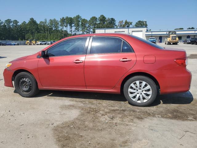 2T1BU4EE5CC898999 - 2012 TOYOTA COROLLA BASE Червоний фото 2