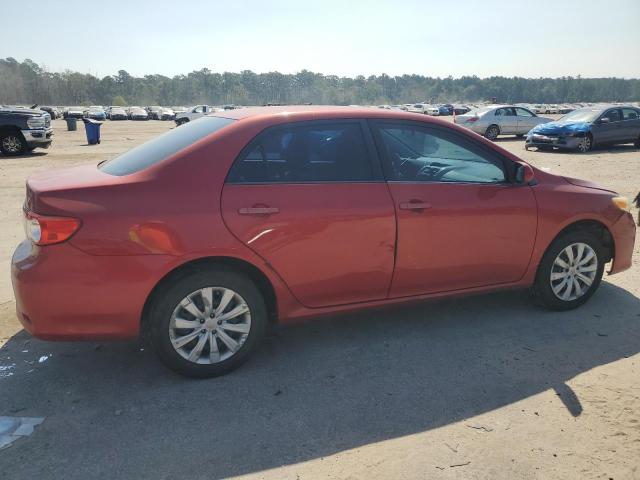 2T1BU4EE5CC898999 - 2012 TOYOTA COROLLA BASE Червоний фото 3