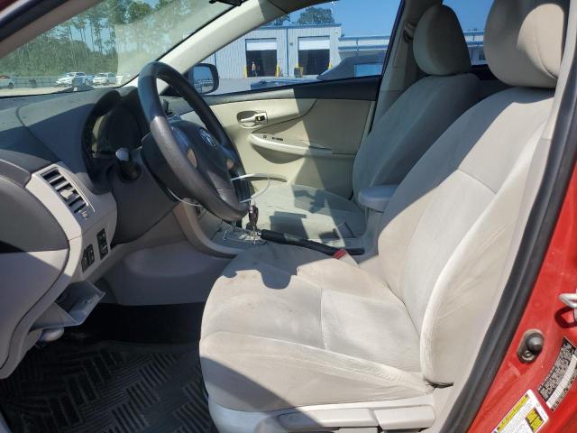 2T1BU4EE5CC898999 - 2012 TOYOTA COROLLA BASE Червоний фото 7
