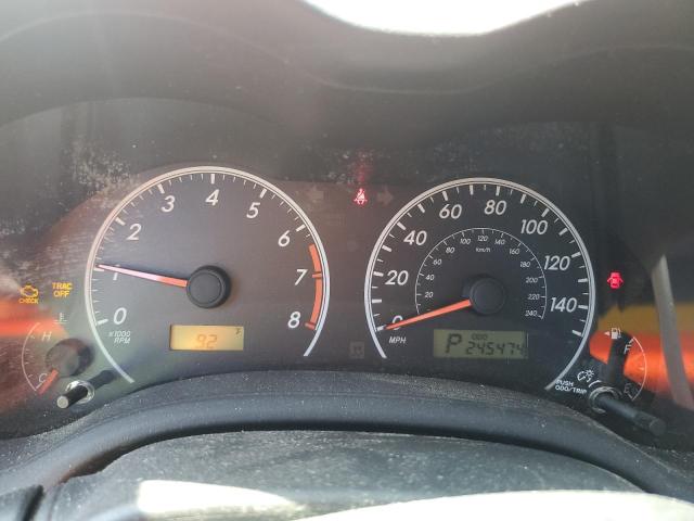 2T1BU4EE5CC898999 - 2012 TOYOTA COROLLA BASE Червоний фото 9