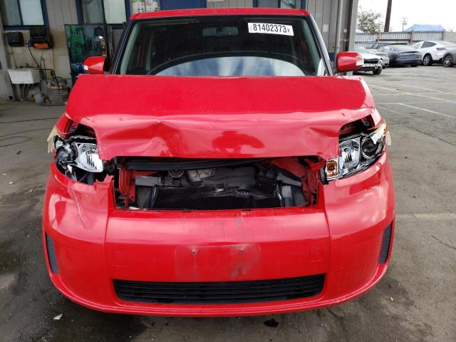 JTLKE50EX91097481 - 2009 TOYOTA SCION XB RED photo 5