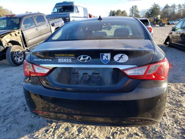 5NPEB4ACXDH802239 - 2013 HYUNDAI SONATA GLS BLACK photo 6