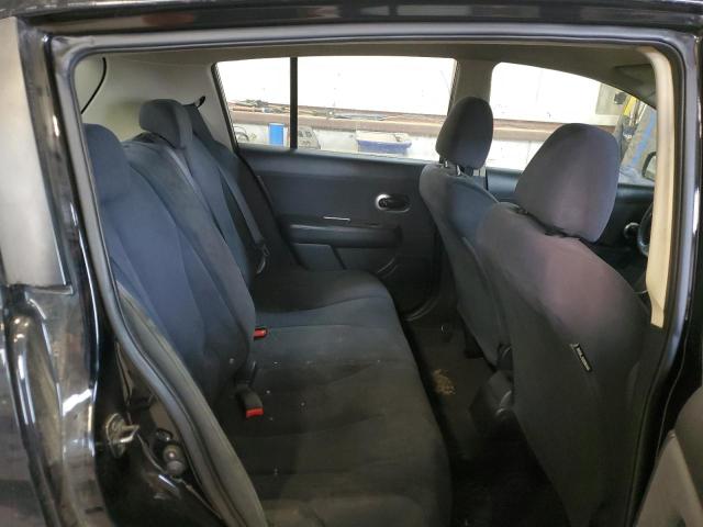 3N1BC13E19L373600 - 2009 NISSAN VERSA S BLACK photo 10