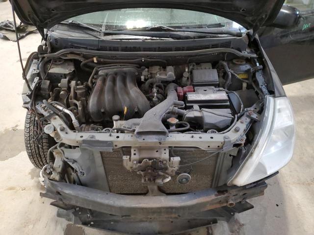 3N1BC13E19L373600 - 2009 NISSAN VERSA S BLACK photo 11