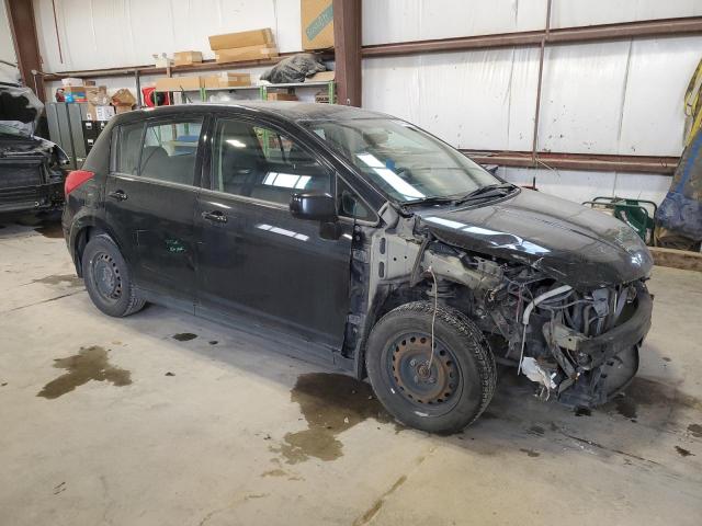 3N1BC13E19L373600 - 2009 NISSAN VERSA S BLACK photo 4