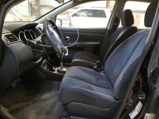 3N1BC13E19L373600 - 2009 NISSAN VERSA S BLACK photo 7