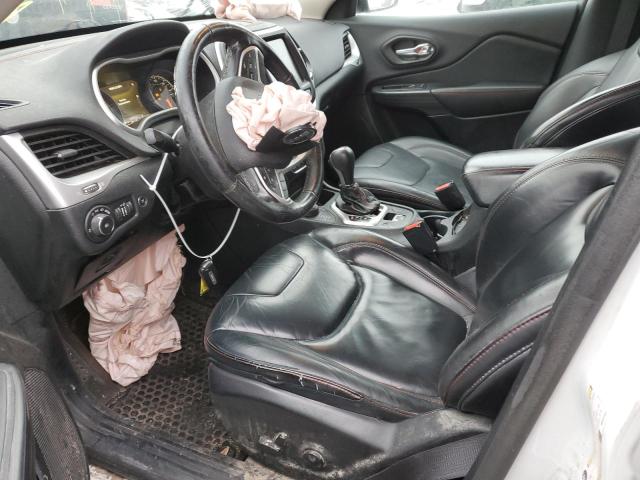 1C4PJMBS5GW201692 - 2016 JEEP CHEROKEE TRAILHAWK WHITE photo 7
