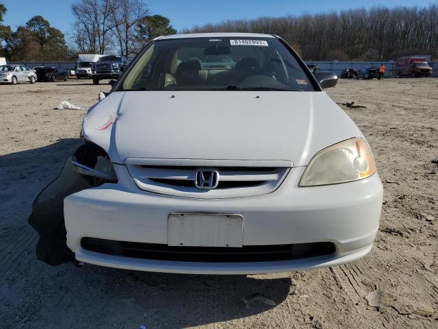 1HGEM22593L012778 - 2003 HONDA CIVIC LX WHITE photo 5